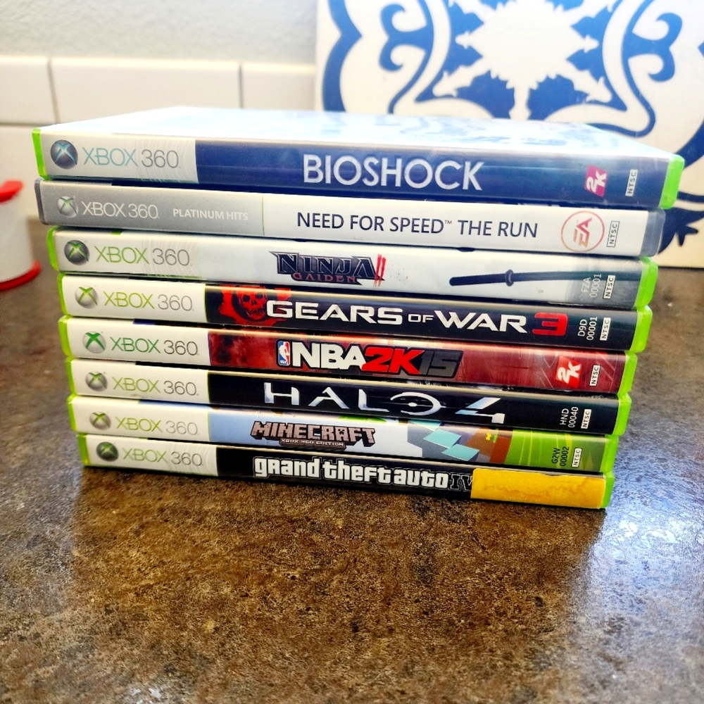XBOX 360 8 Games